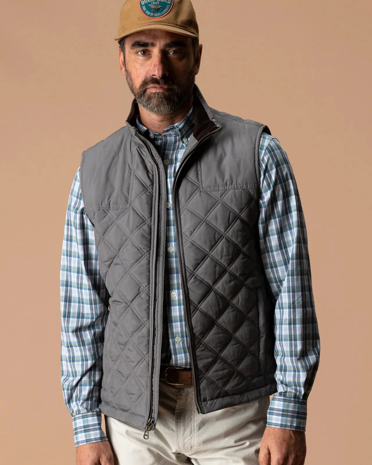 Duck Head Vest Fremont Sport Performance Quilted Vest