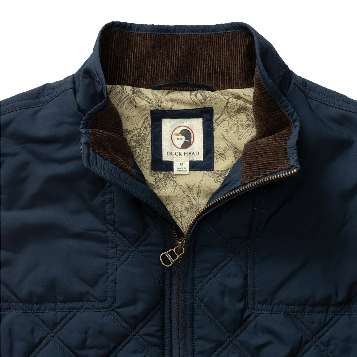 Duck Head Vest Fremont Sport Performance Quilted Vest