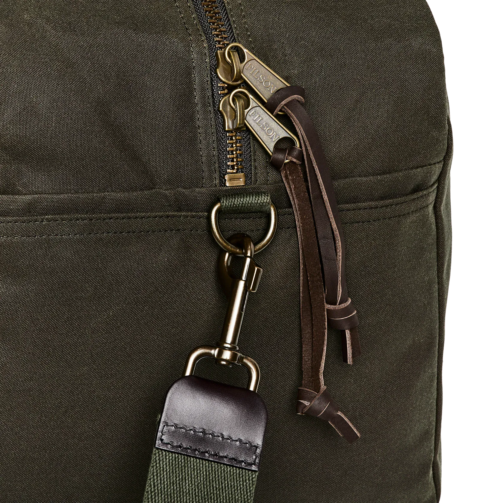 Medium Tin Cloth Duffle Bag