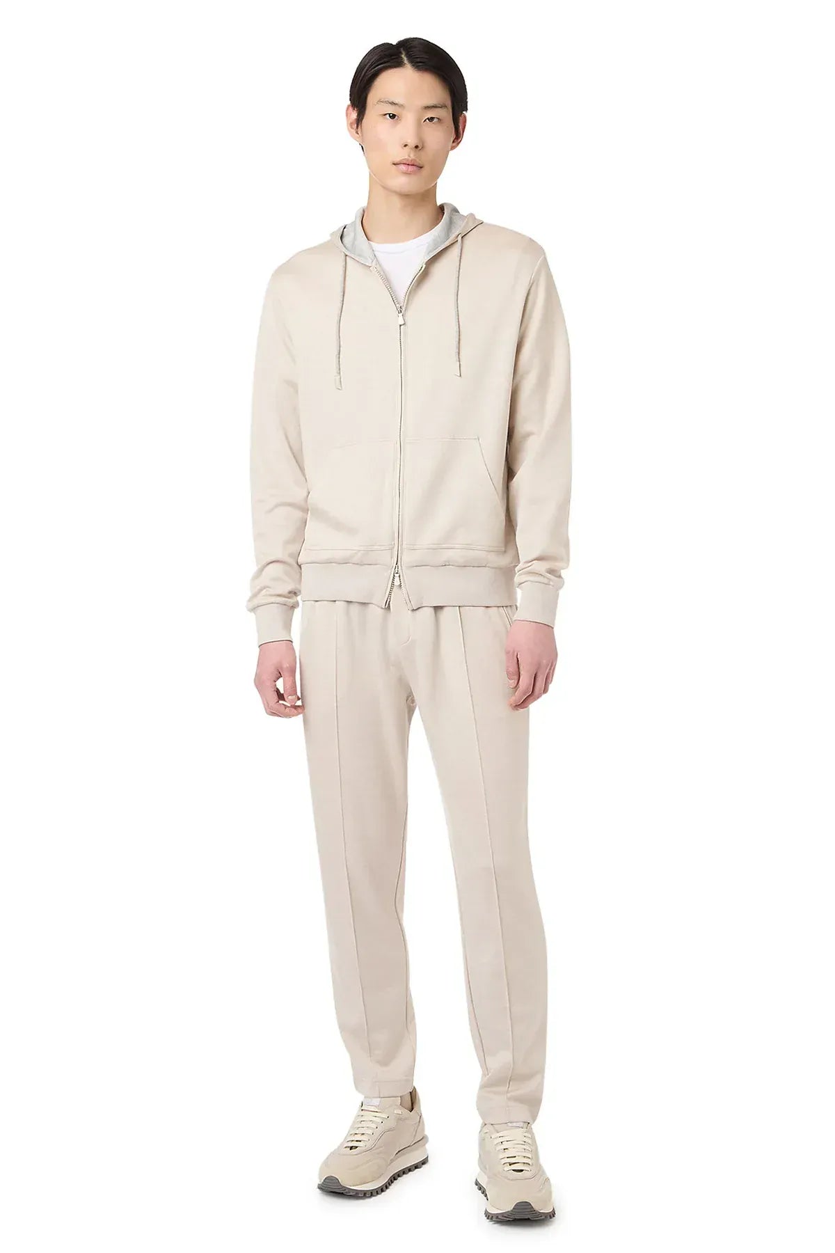 Eleventy Crew Necks & Hoodies Full Zip Hooded Sweatshirt