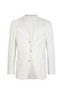 Eleventy Milano Sport Coats Double Stripe Soft Single-Breasted Jacket - Cream