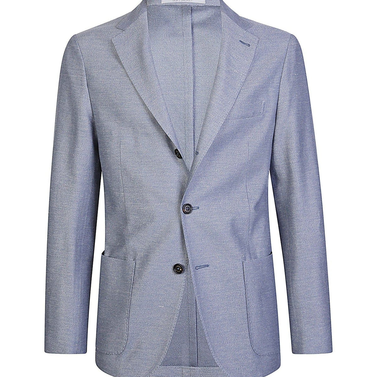 Eleventy Milano Sport Coats Soft Single-Breasted Jacket - Light Grey