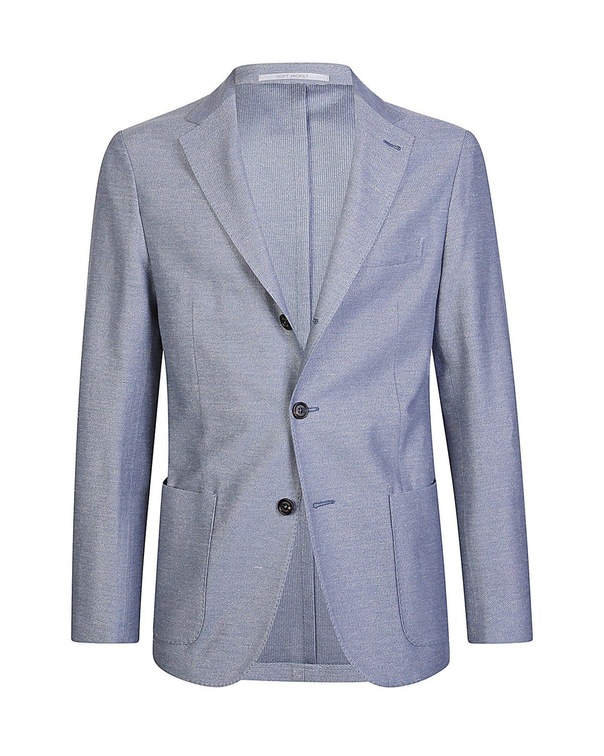 Eleventy Milano Sport Coats Soft Single-Breasted Jacket - Light Grey