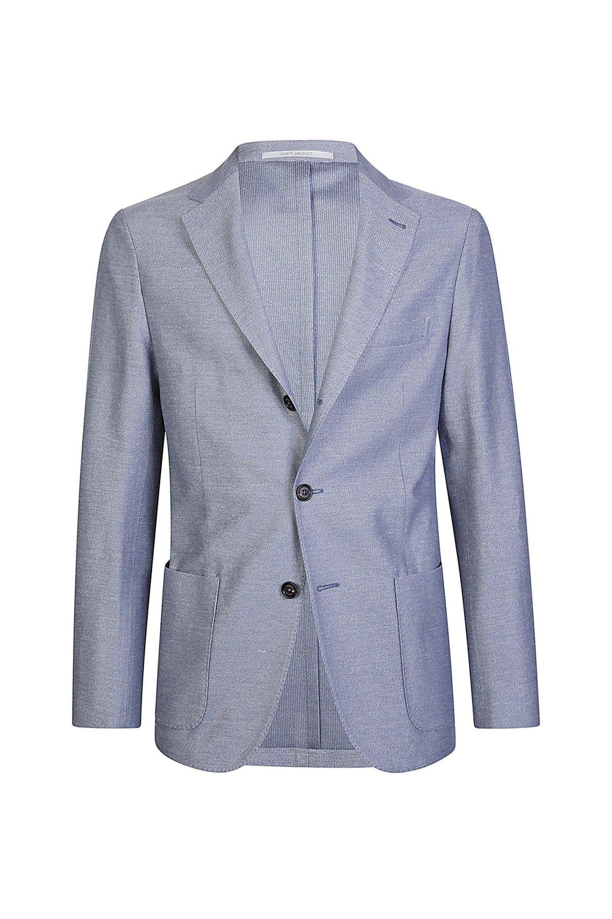 Eleventy Milano Sport Coats Soft Single-Breasted Jacket - Light Grey