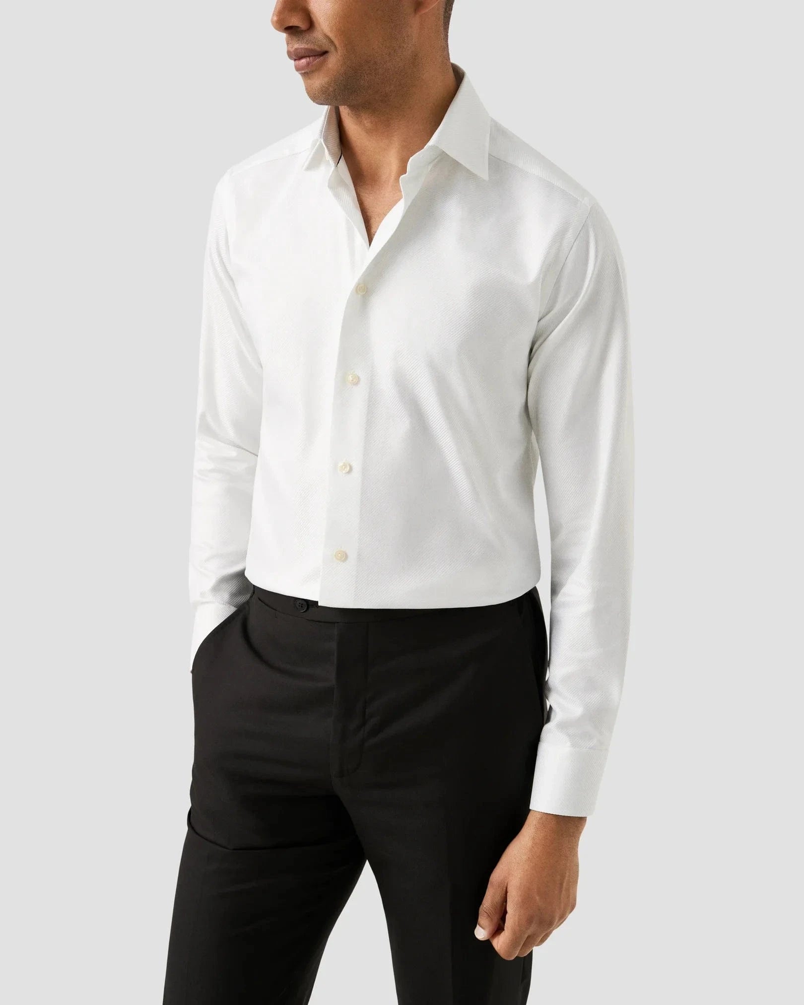 ETON 00 / 39 Slim Solid King Twill Shirt
