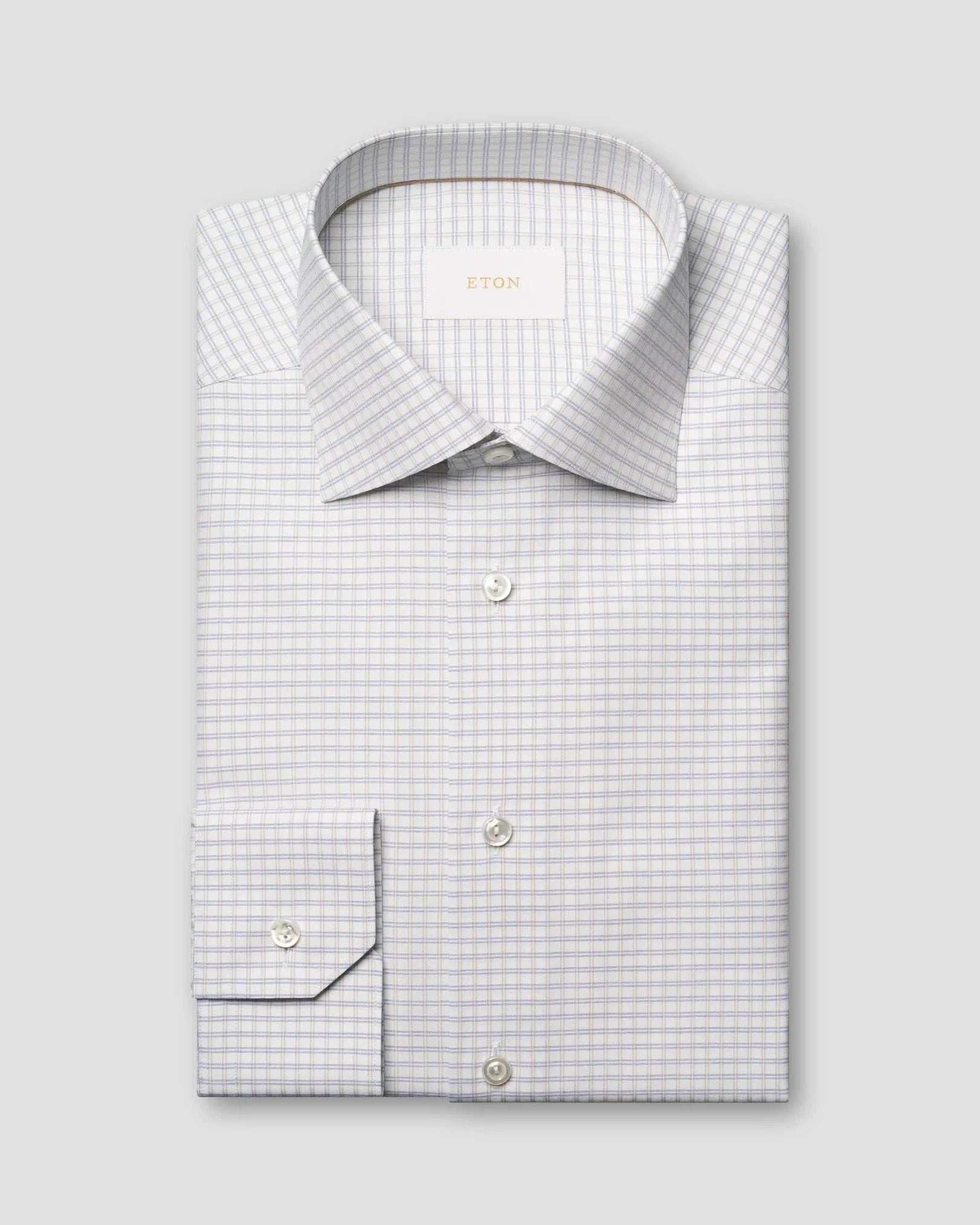 ETON Dress Shirts 23 / 39 Check Supima 120 Shirt