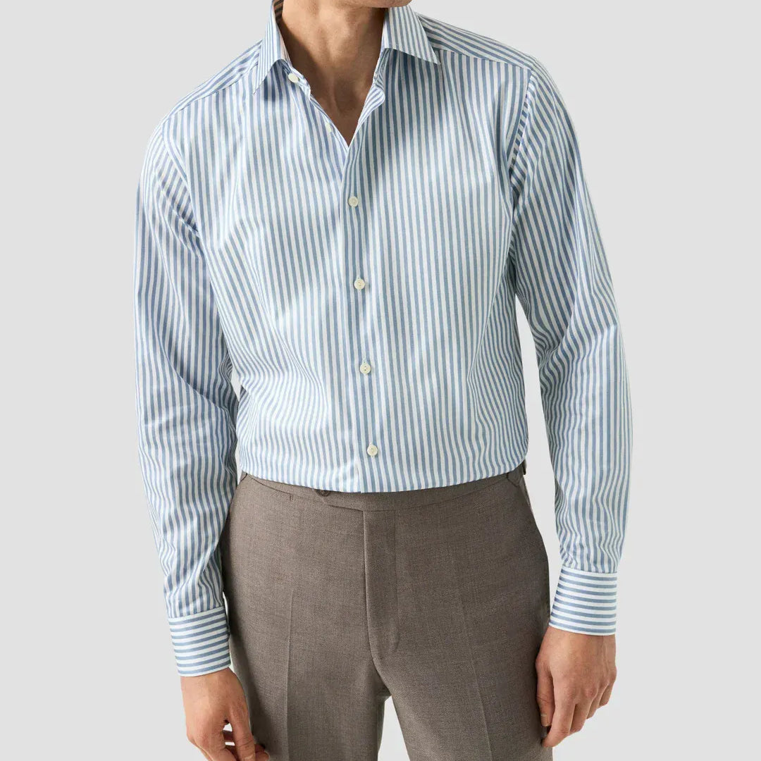 ETON Dress Shirts 25 / 39 Slim Bengal Striped Signature Twill Shirt
