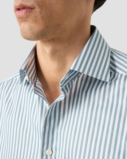 ETON Dress Shirts Bengal Striped Signature Twill Shirt
