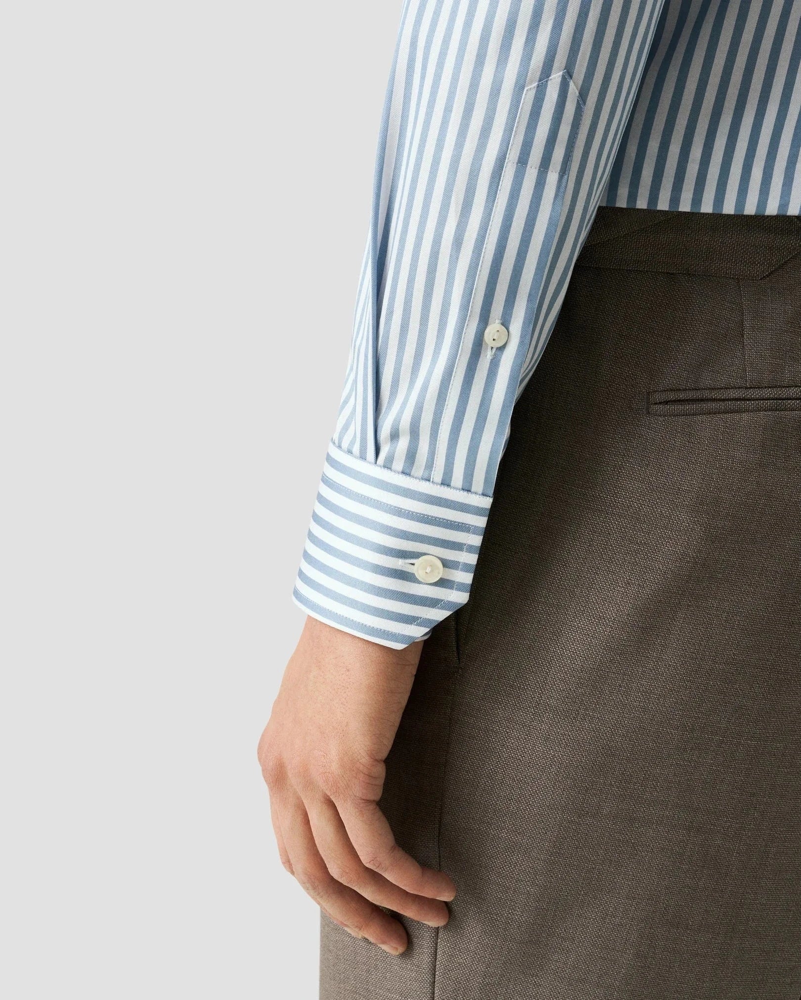 ETON Dress Shirts Bengal Striped Signature Twill Shirt