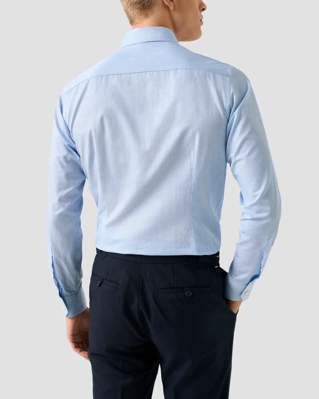 ETON Dress Shirts Contemporary Fine Stripe Signature Twill Shirt