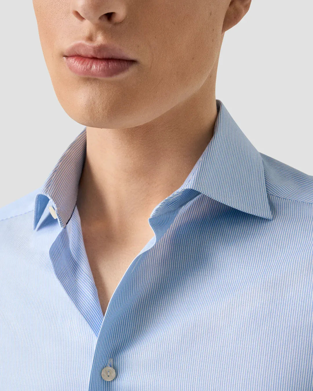 ETON Dress Shirts Contemporary Fine Stripe Signature Twill Shirt