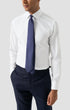 ETON Dress Shirts Contemporary Fit White Textured Twill Shirt