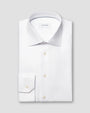 ETON Dress Shirts Contemporary Fit White Textured Twill Shirt