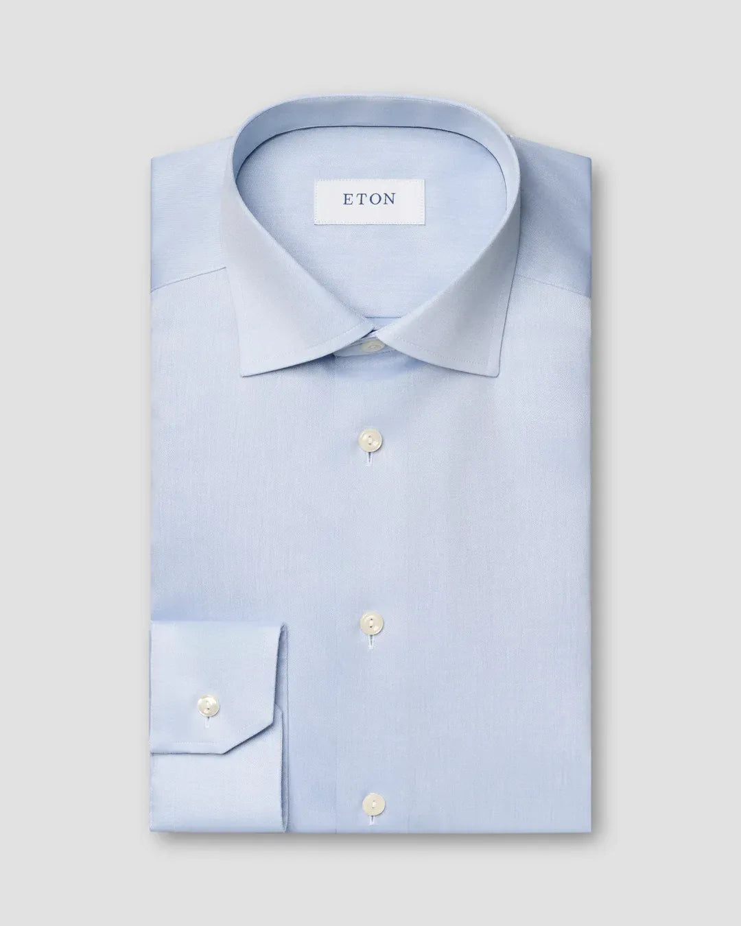 ETON Dress Shirts Contemporary Signature Twill Shirt in Blue