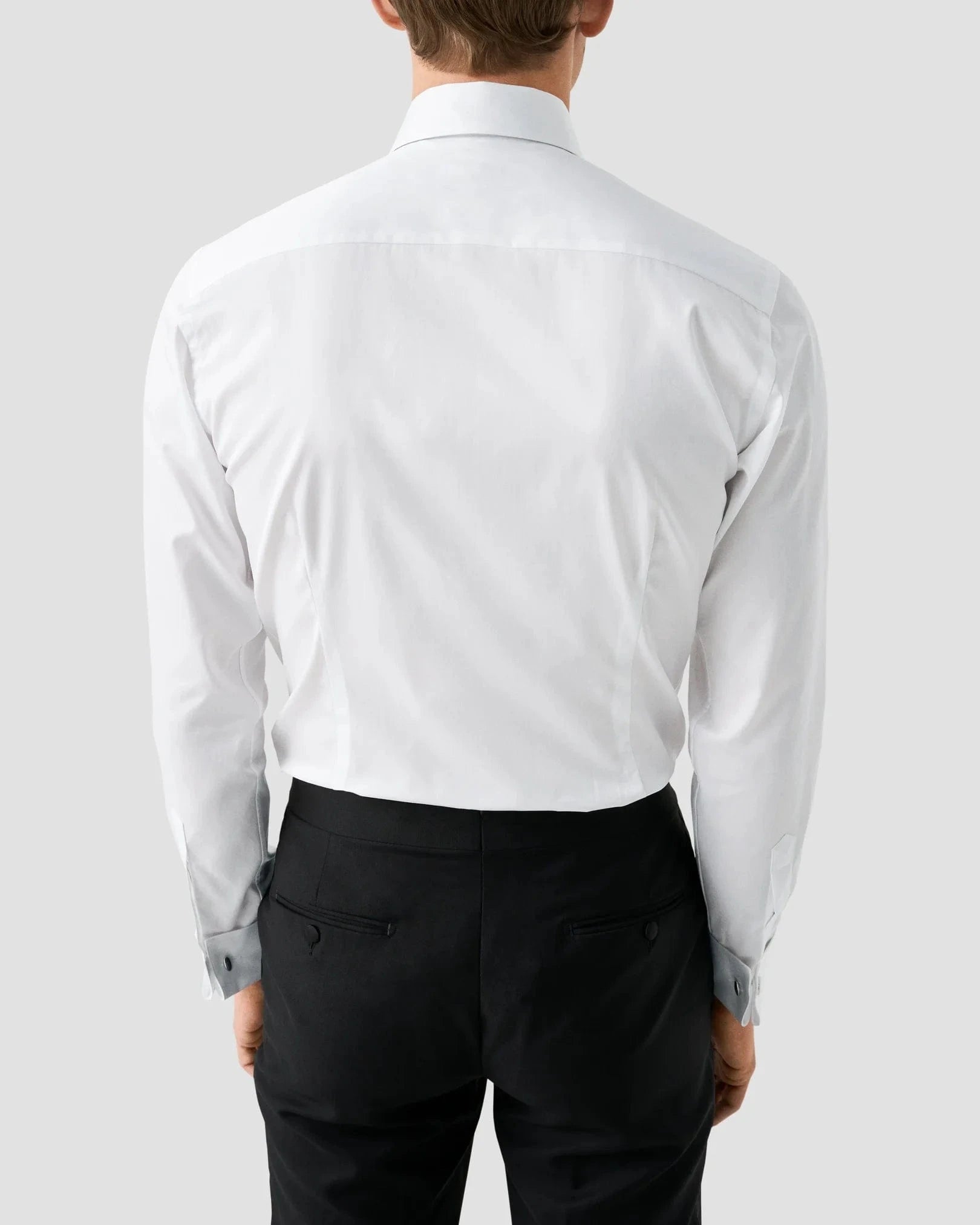 ETON Dress Shirts Contemporary Solid Elevated Twill Shirt