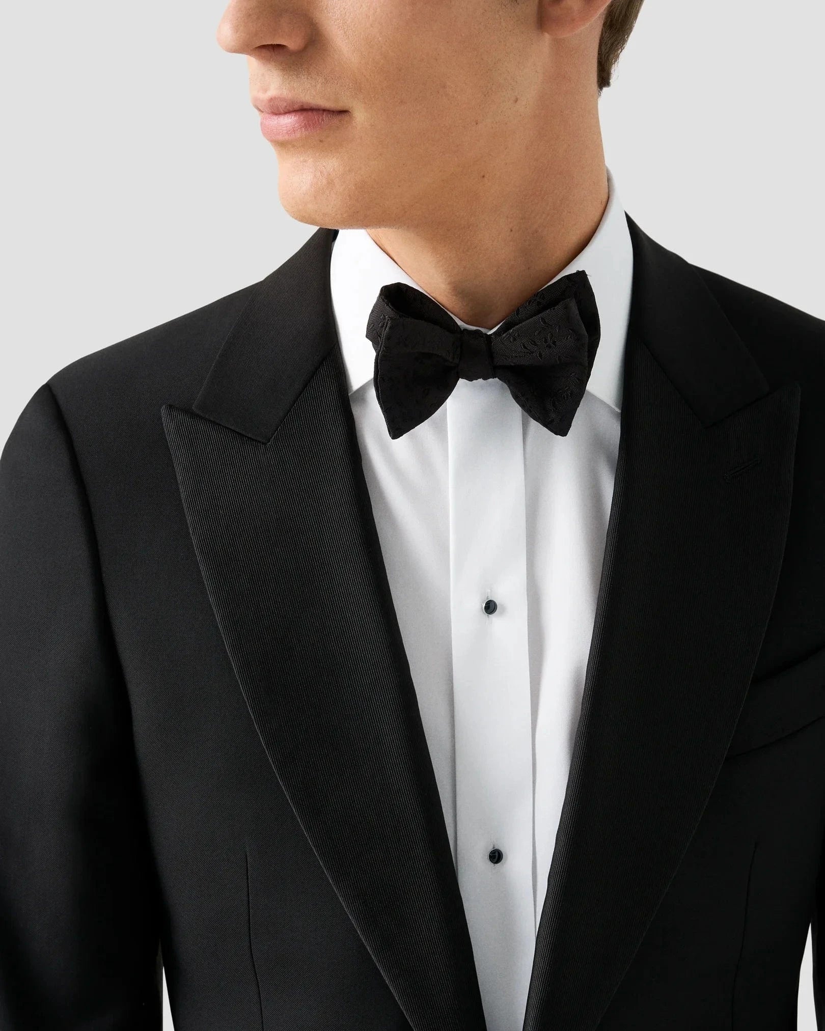 ETON Dress Shirts Contemporary Solid Elevated Twill Shirt