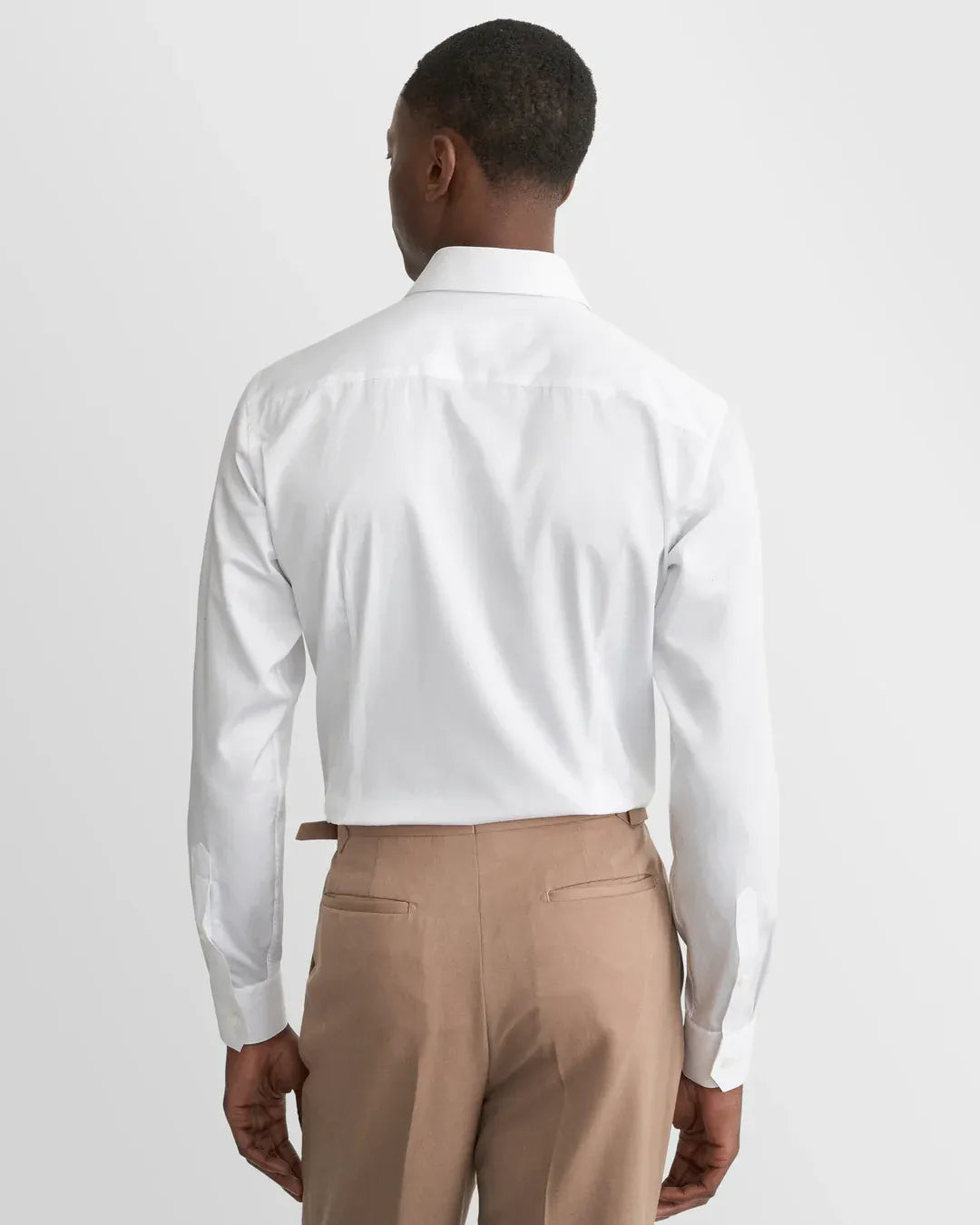 ETON Dress Shirts Contemporary Solid Elevated Twill Shirt