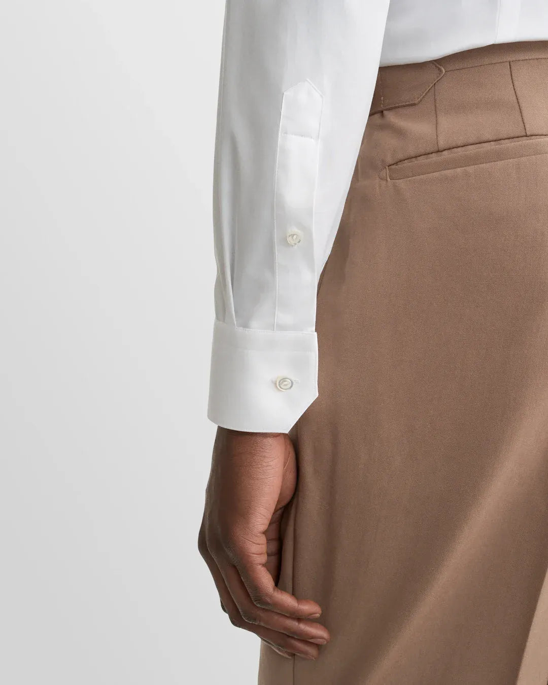 ETON Dress Shirts Contemporary Solid Elevated Twill Shirt