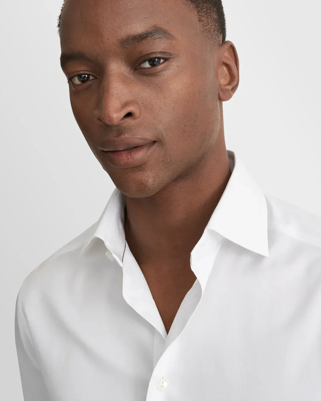 ETON Dress Shirts Contemporary Solid Elevated Twill Shirt