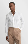 ETON Dress Shirts Contemporary Solid Elevated Twill Shirt