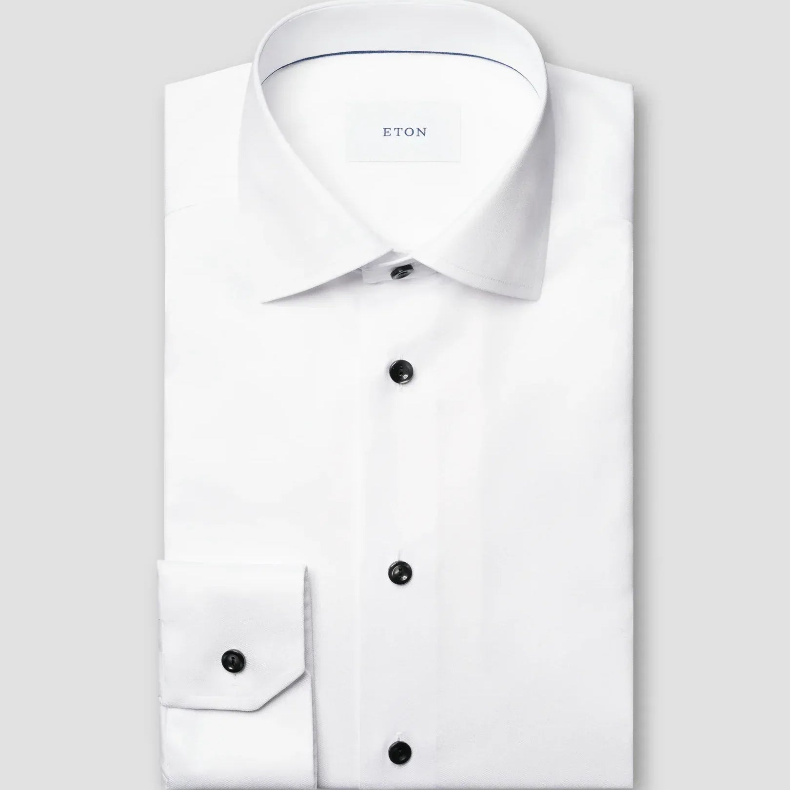 ETON Dress Shirts Contemporary Solid Signature Twill Shirt