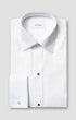 ETON Dress Shirts Contemporary White Piqué Tuxedo Shirt