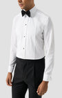 ETON Dress Shirts Contemporary White Plissé Tuxedo Shirt