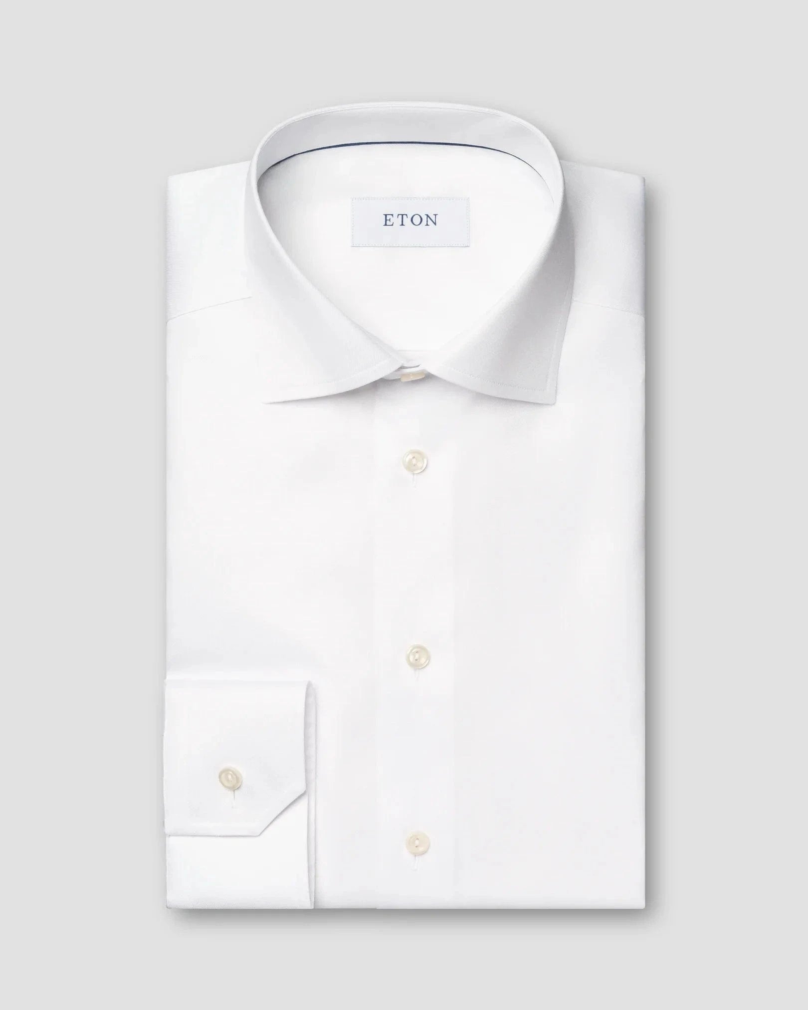 ETON Dress Shirts Contemporary White Signature Twill Shirt