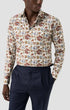 ETON Dress Shirts Floral Print Signature Twill Shirt