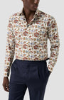 ETON Dress Shirts Floral Print Signature Twill Shirt