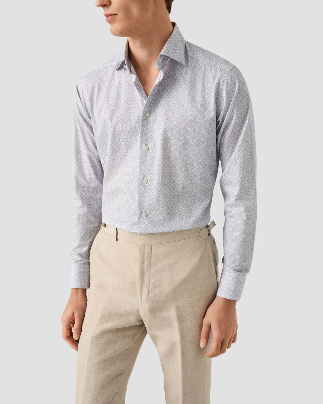 ETON Dress Shirts Geometric Signature Twill Shirt
