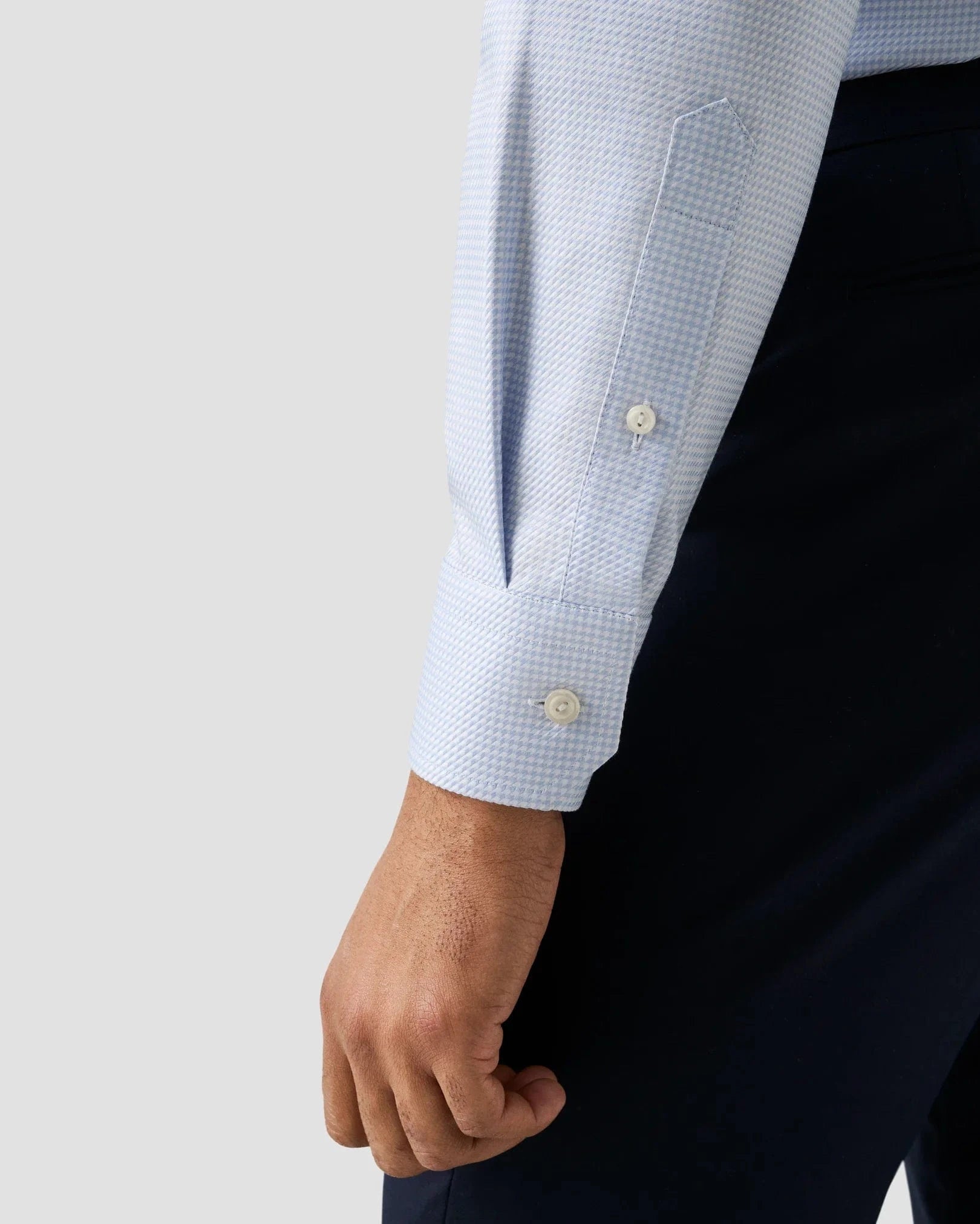 ETON Dress Shirts Houndstooth King Twill Shirt