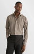 ETON Dress Shirts Houndstooth Merino Shirt