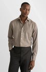 ETON Dress Shirts Houndstooth Merino Shirt