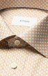 ETON Dress Shirts Orange Motif Signature Twill Shirt