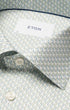 ETON Dress Shirts Parrot Print Signature Twill Shirt in Light Green