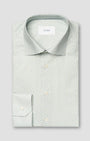 ETON Dress Shirts Parrot Print Signature Twill Shirt in Light Green