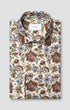 ETON Dress Shirts Red / 39 Floral Print Signature Twill Shirt