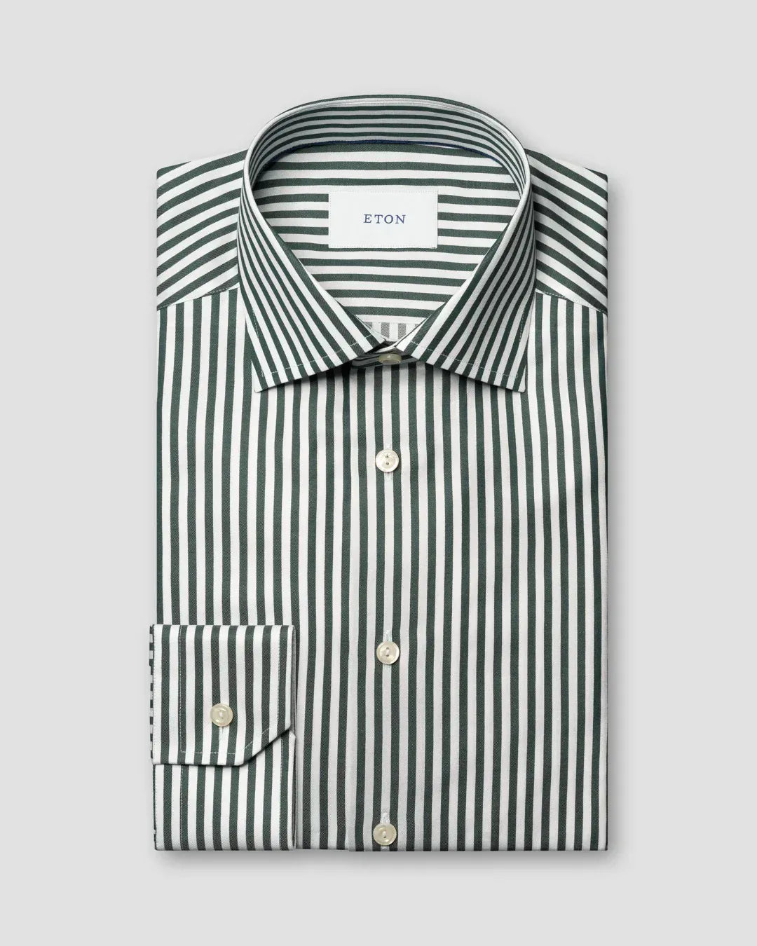 ETON Dress Shirts Slim Bengal Striped Signature Twill Shirt