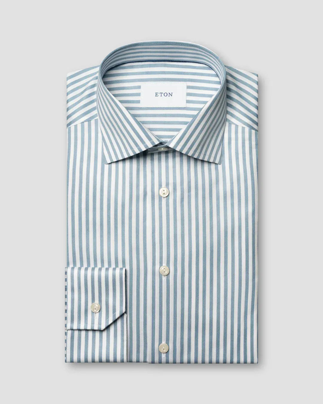 ETON Dress Shirts Slim Bengal Striped Signature Twill Shirt