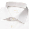 Eton Dress Shirts Slim Fit White Elevated Twill Dress Shirt