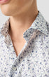 ETON Dress Shirts Slim Floral Fine Twill Shirt