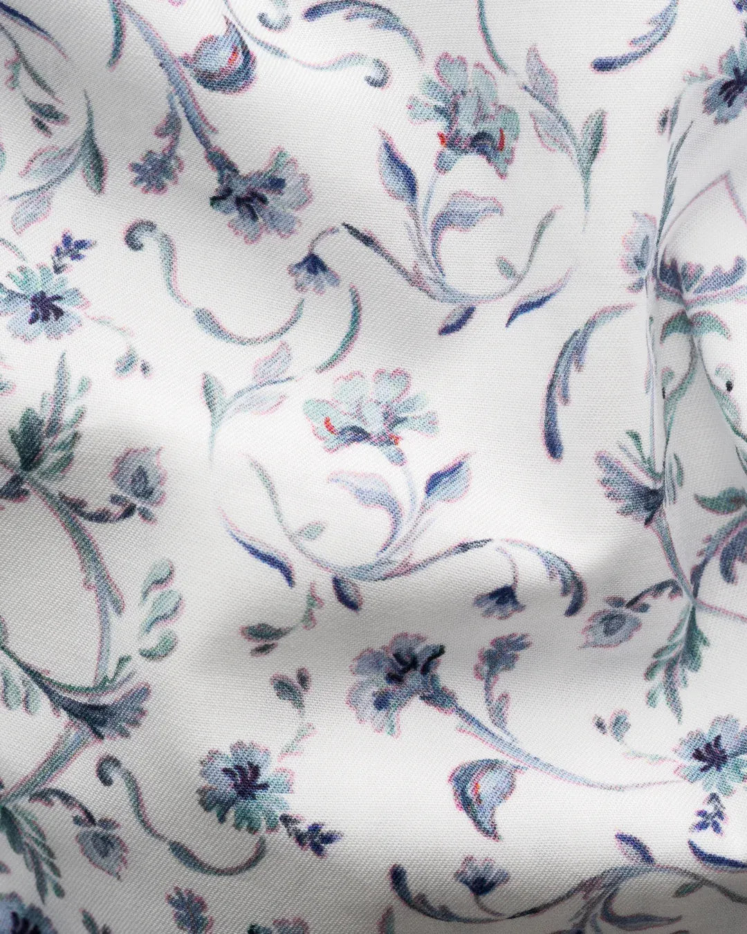 ETON Dress Shirts Slim Floral Fine Twill Shirt