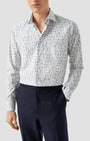 ETON Dress Shirts Slim Floral Fine Twill Shirt