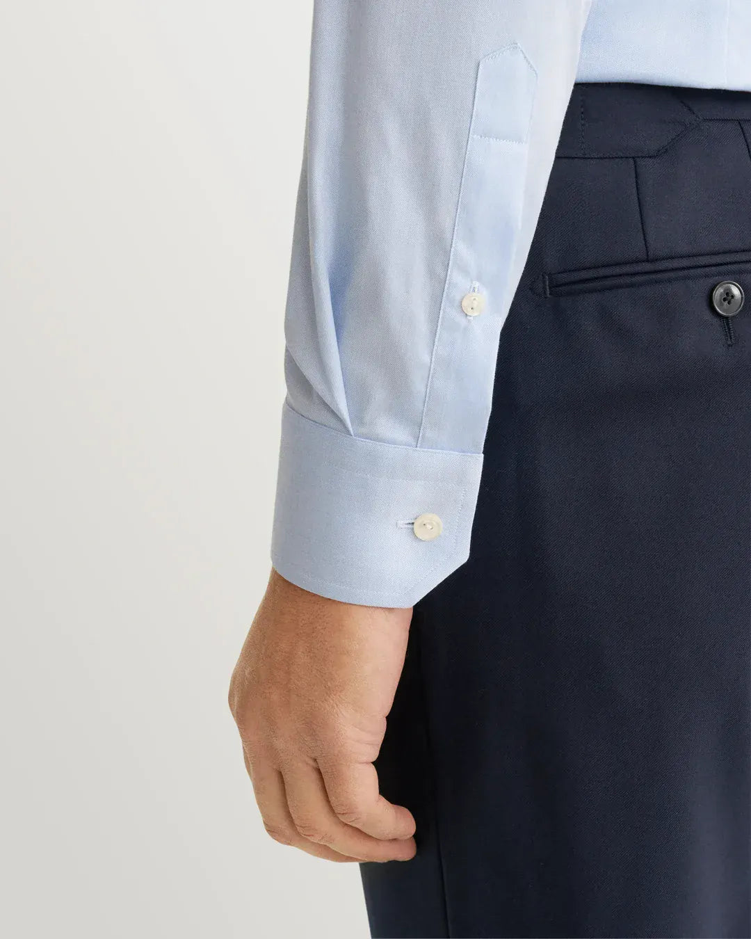 Eton Sky Blue Giza 45 Shirt | Slim fit