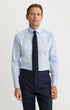 ETON Dress Shirts Slim Signature Twill Shirt in Blue