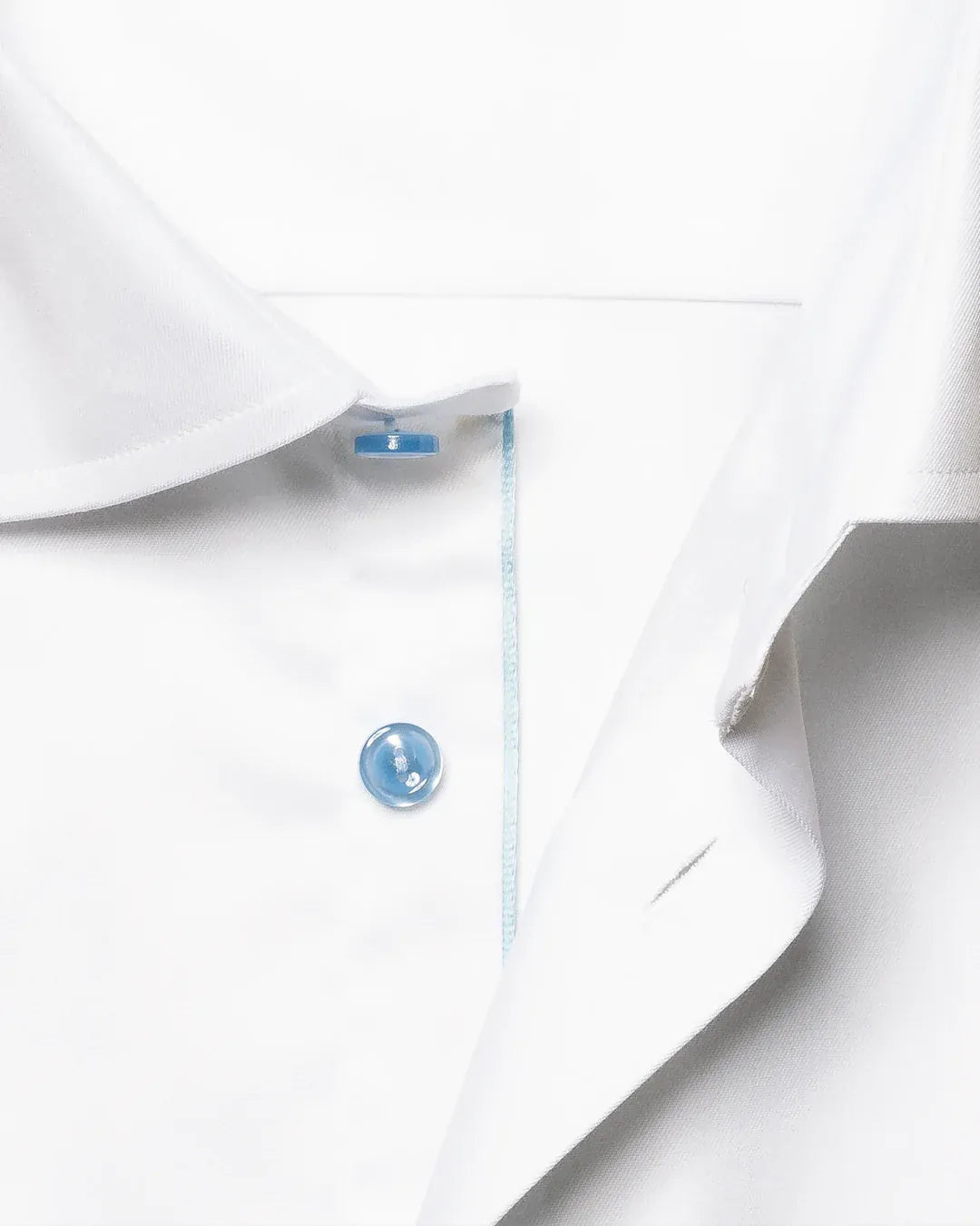 ETON Dress Shirts Slim Signature Twill Shirt – Light Blue Details
