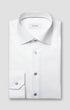 ETON Dress Shirts Slim Signature Twill Shirt – Light Blue Details