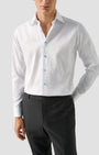 ETON Dress Shirts Slim Signature Twill Shirt – Light Blue Details