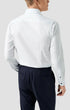 ETON Dress Shirts Slim Solid Black Buttons Signature Twill Shirt